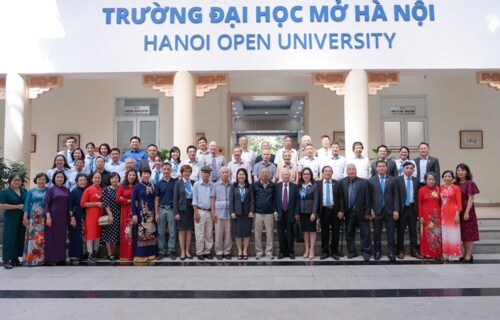 Ấm áp ngày truyền thống tại Trường Đại học Mở Hà Nội