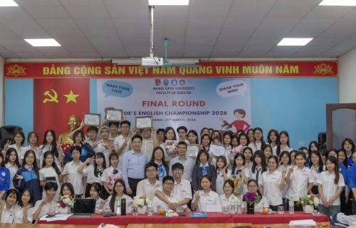 Vòng chung kết cuộc thi FOE’s English Championship 2026