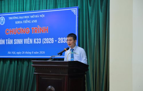 Hơn 4.000 tân sinh viên Trường Đại học Mở Hà Nội nhập học Hơn 4.000 tân sinh viên Trường Đại học Mở Hà Nội nhập học